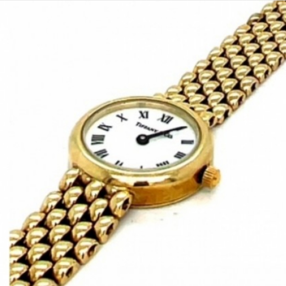 14K Tiffany PANTHER Lady's Solid Gold Elegant Watch 🎁 - Picture 5 of 7
